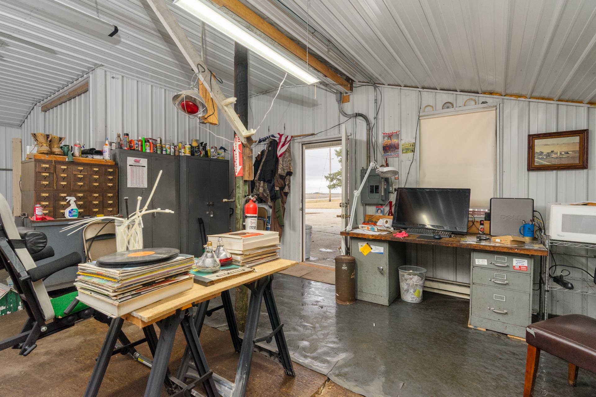 190 North 20th Road Peru, IL 61354 - Photo 41 of 45 a view of a workspace with furniture