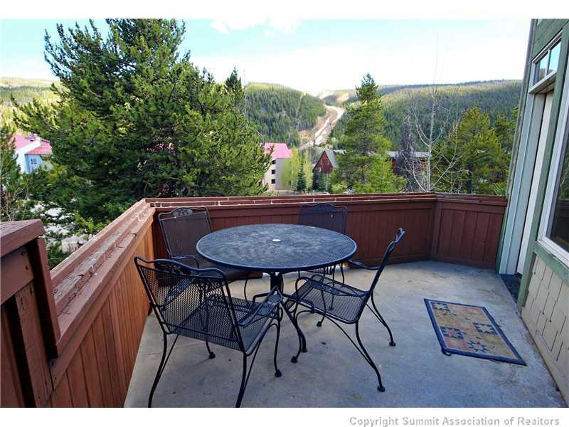18 Rasor Drive, Unit 18 Keystone, CO 80435 - Photo 18 of 18 a view of balcony with table and chairs