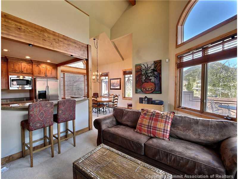 18 Rasor Drive, Unit 18 Keystone, CO 80435 - Photo 4 of 18 a living room with furniture and a floor to ceiling window