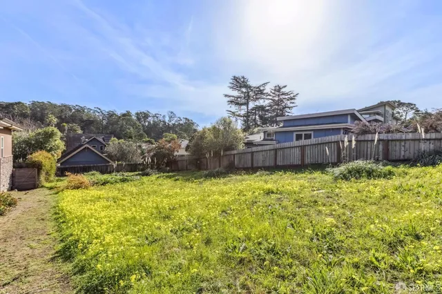 a view of a house with a big yard and large tree