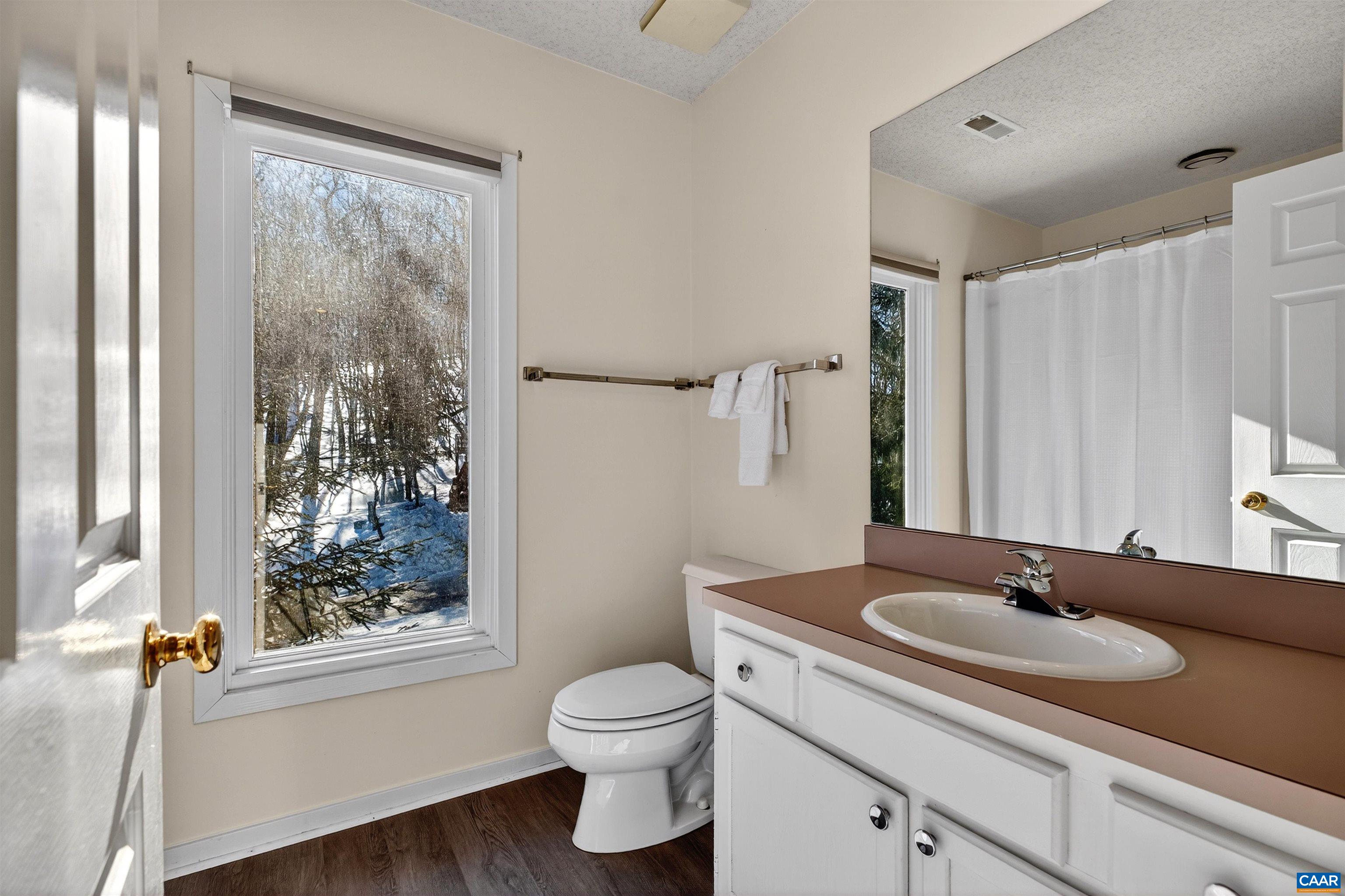 22 Trillium Cl Roseland, VA 22967 - Photo 28 of 35 a bathroom with a granite countertop sink toilet and shower