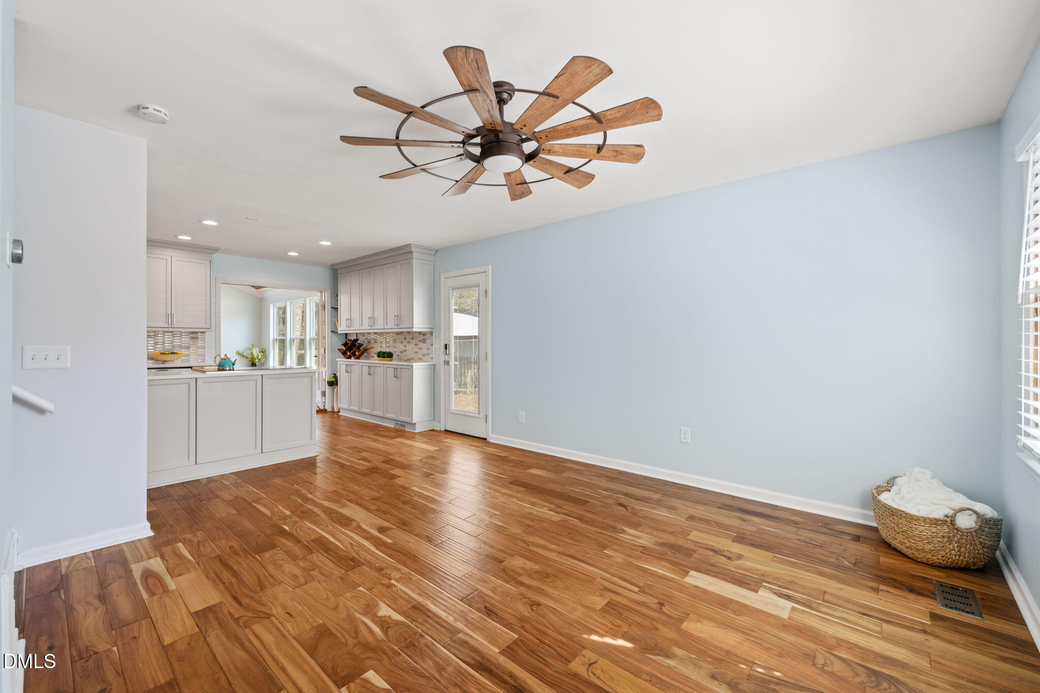 1004 Woodhill Court Raleigh, NC 27615 - Photo 4 of 43 a view of a livingroom with a kitchen