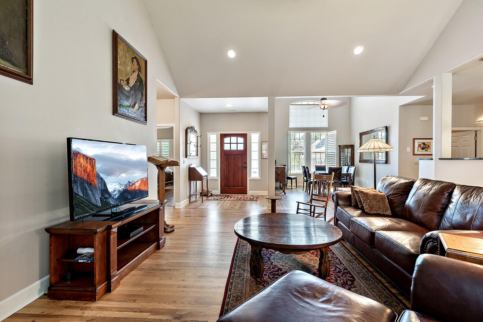 2056 Knowles Road Medford, OR 97501 - Photo 10 of 35 Spacious yet cozy living and gorgeous hardwood flooring