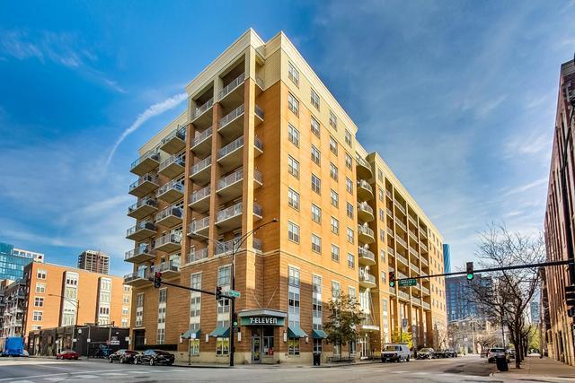 a view of a building and a street