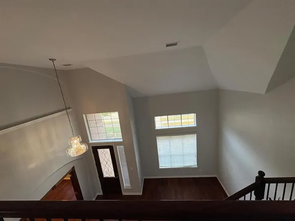 a view of empty room