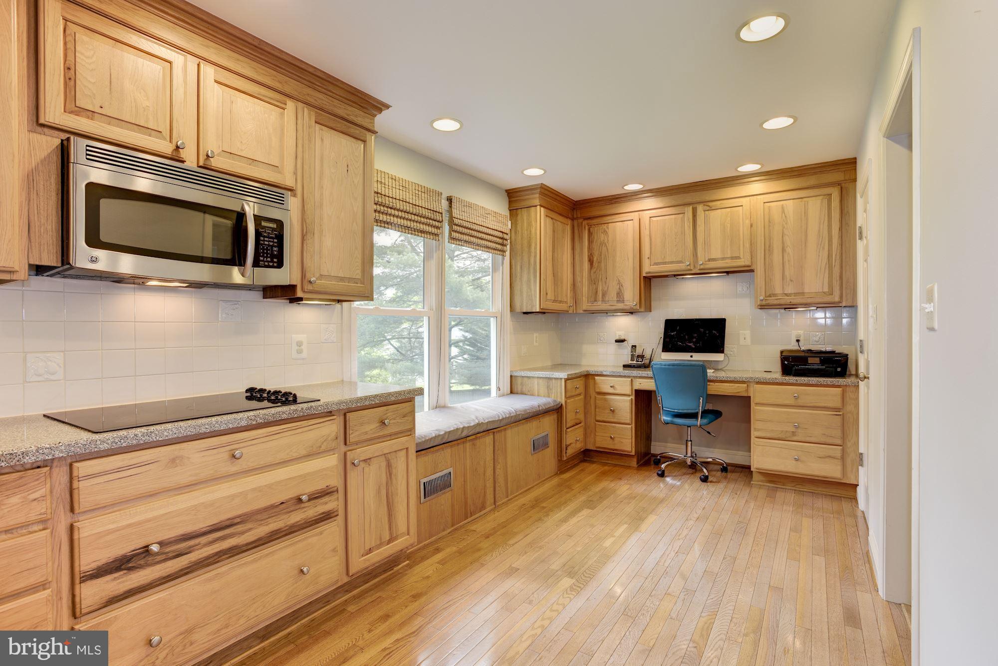 106 Duncannon Road Bel Air, MD 21014 - Photo 11 of 37 KITCHEN W/BUILT-IN DESK AREA