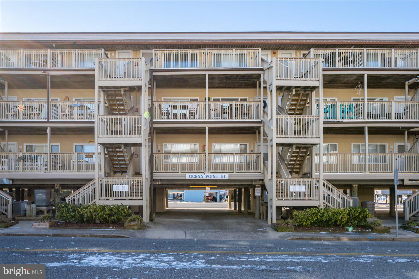 9 41st Street, Unit 320 Ocean City, MD 21842 - Photo 35 of 36 a view of a building with a window and balcony
