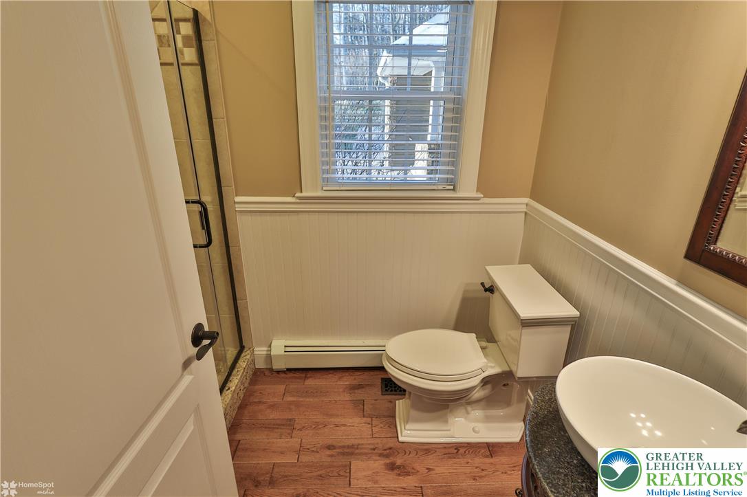 284 Walker Road Macungie, PA 18062 - Photo 63 of 99 a bathroom with a toilet and a sink
