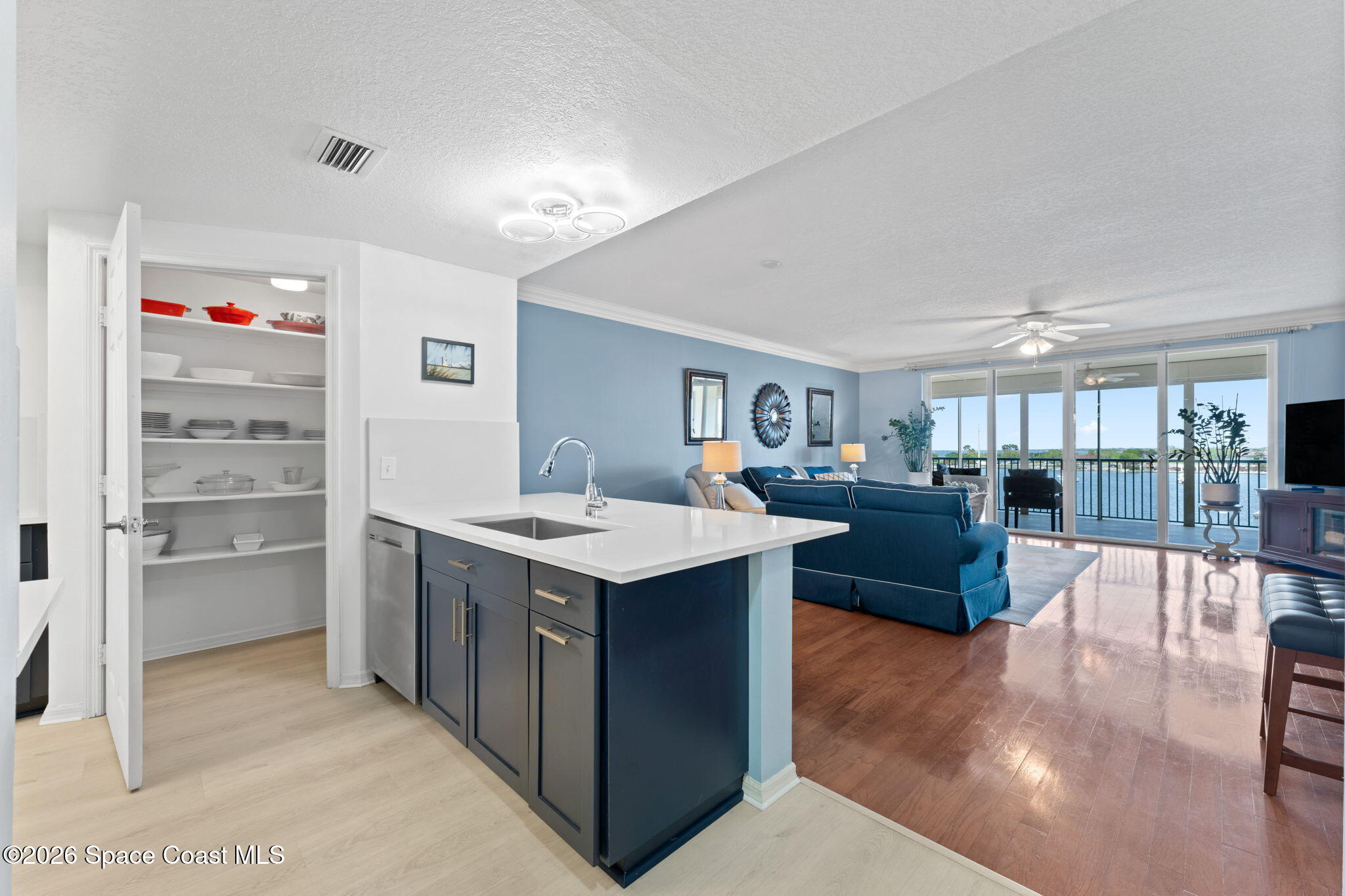 100 Riverside Drive, Unit 405 Cocoa, FL 32922 - Photo 14 of 38 Kitchen View