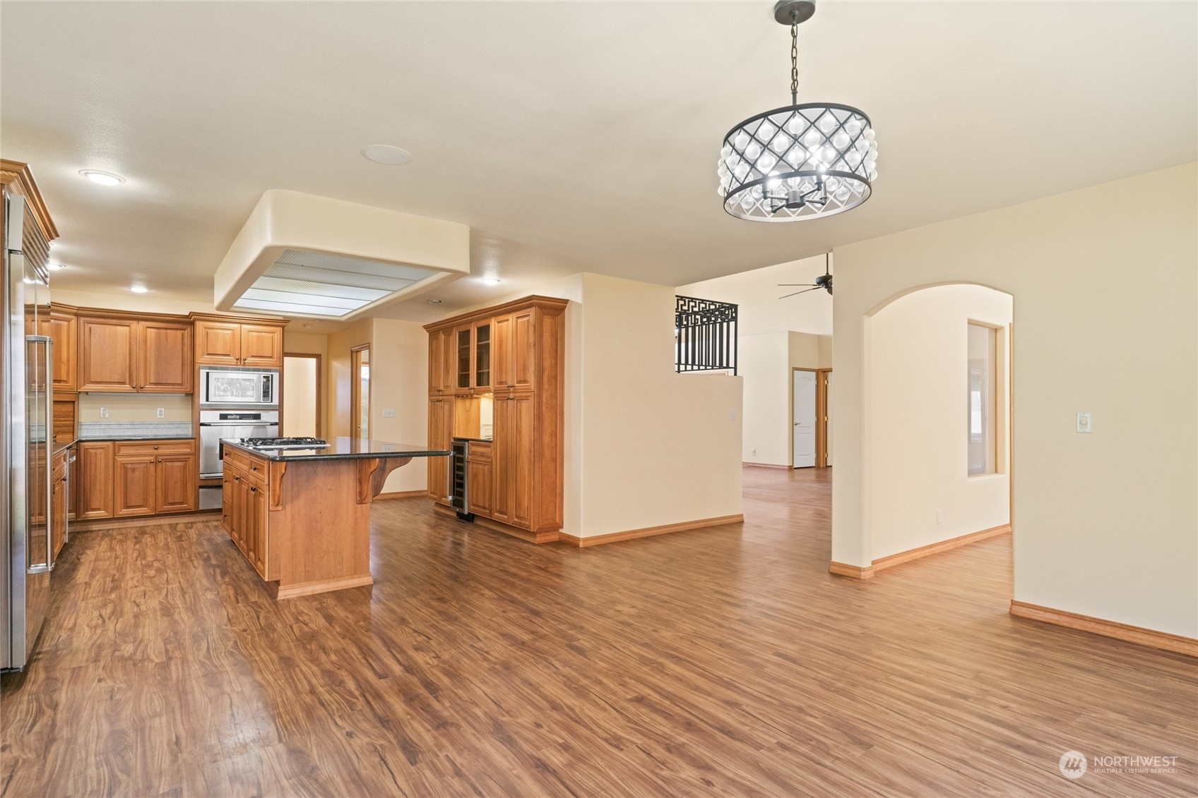 8 Valley View Park Road Omak, WA 98841 - Photo 19 of 40 a view of a kitchen with a sink stainless steel appliances