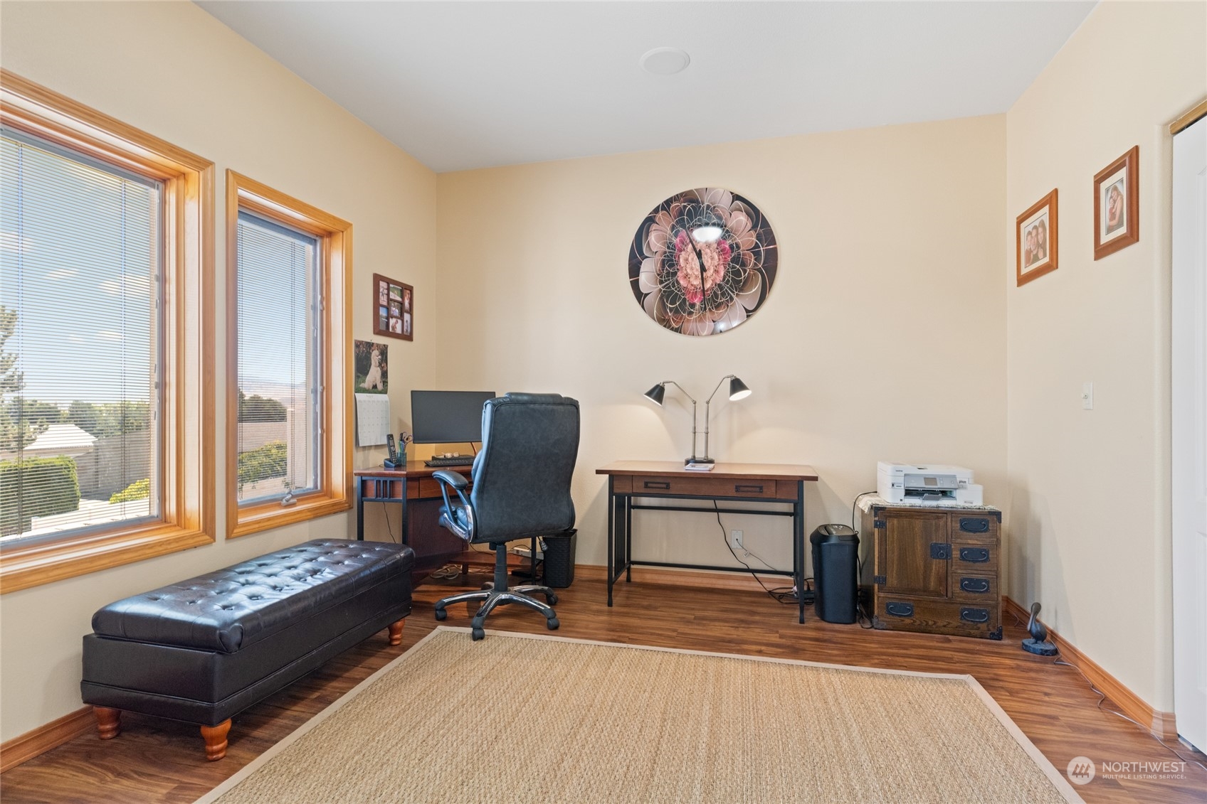 8 Valley View Park Road Omak, WA 98841 - Photo 37 of 40 a view of a workspace with furniture and a window