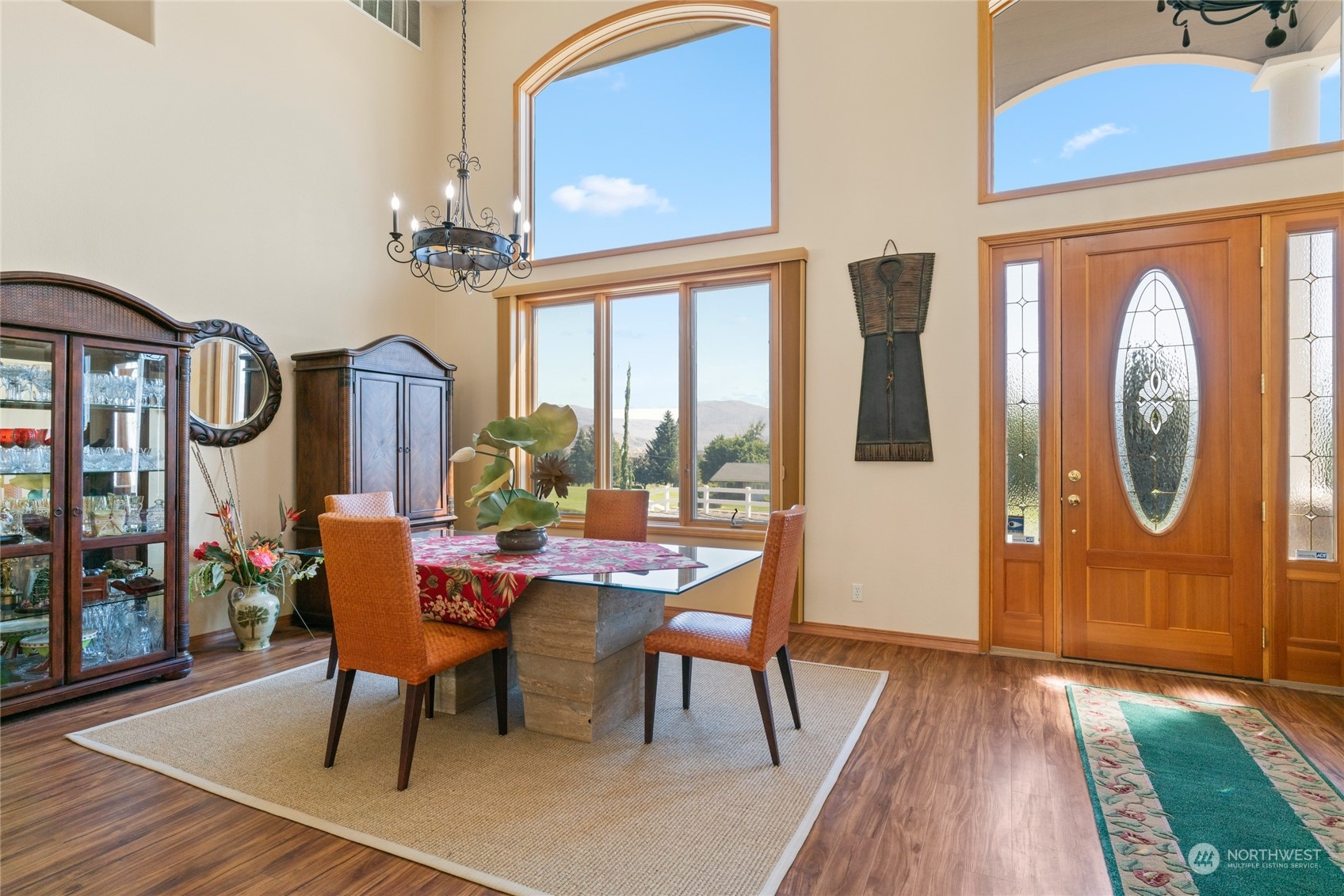 8 Valley View Park Road Omak, WA 98841 - Photo 5 of 40 a view of a dining room with furniture window and wooden floor