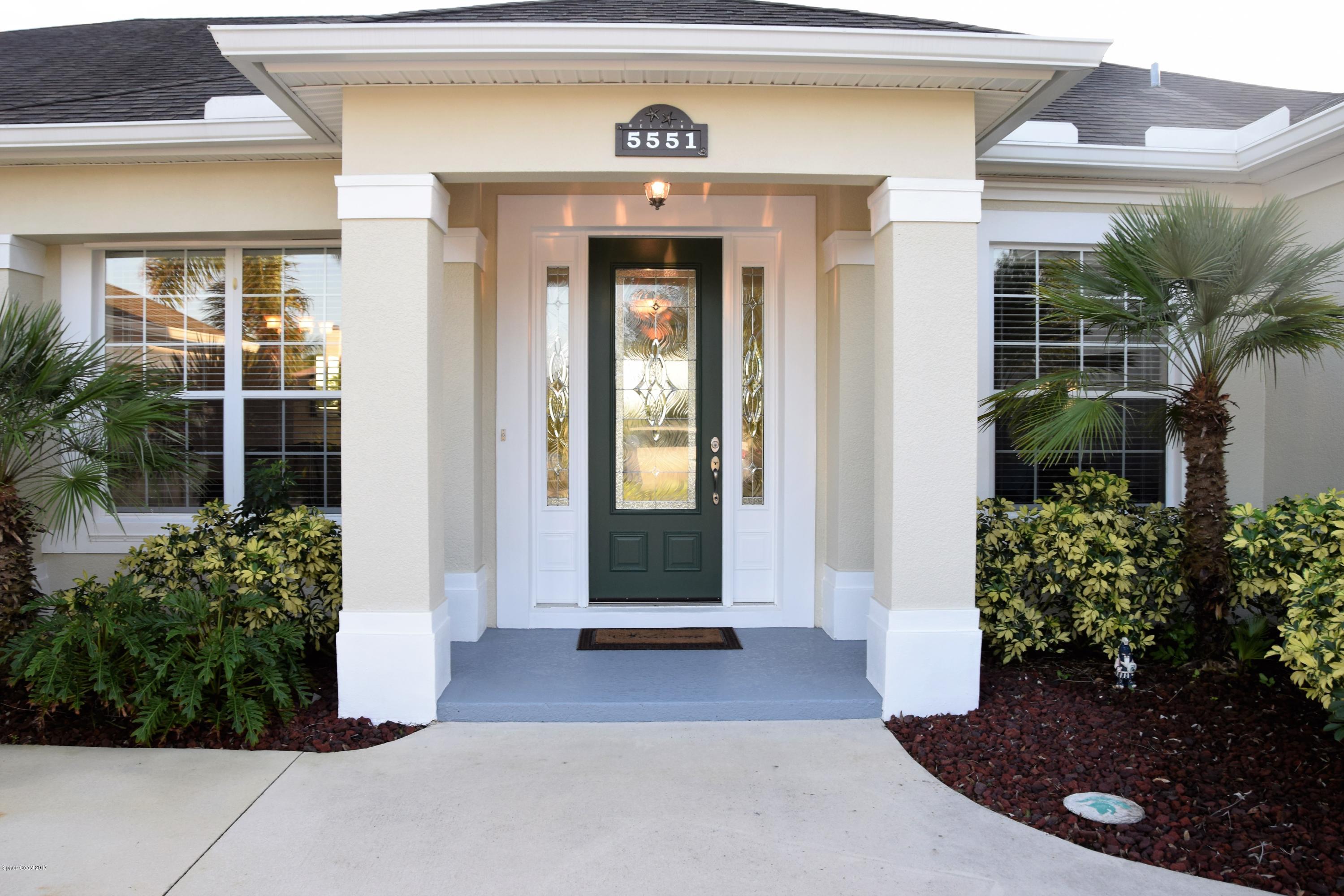 5551 Rising Star Lane Merritt Island, FL 32953 - Photo 2 of 45 Covered Entry