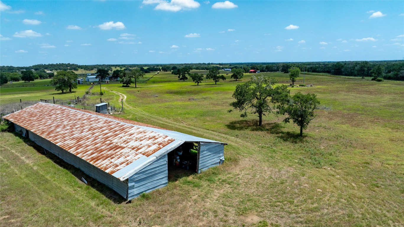 2901 B Mule Creek Road Harwood, TX 78632 - Photo 14 of 25 a view of a lake with a big yard