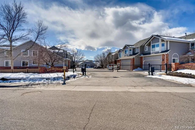 a street view with residential house