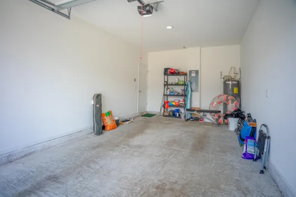 a view of storage and utility room