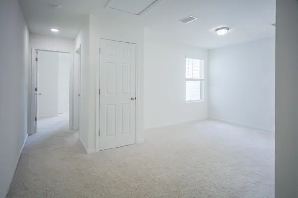 a view of empty room
