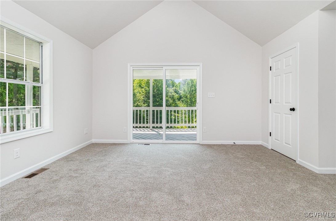 24 Hummingbird Lane Cumberland, VA 23040 - Photo 15 of 38 an empty room with windows