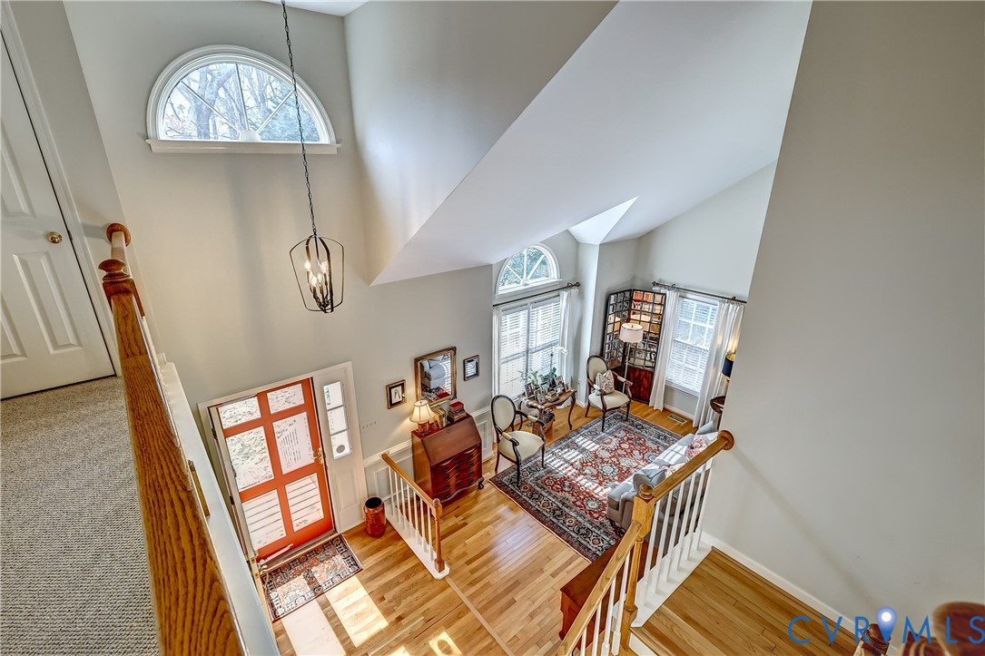 12600 Queensgate Road Midlothian, VA 23114 - Photo 25 of 50 2nd floor balcony overlooking the foyer area