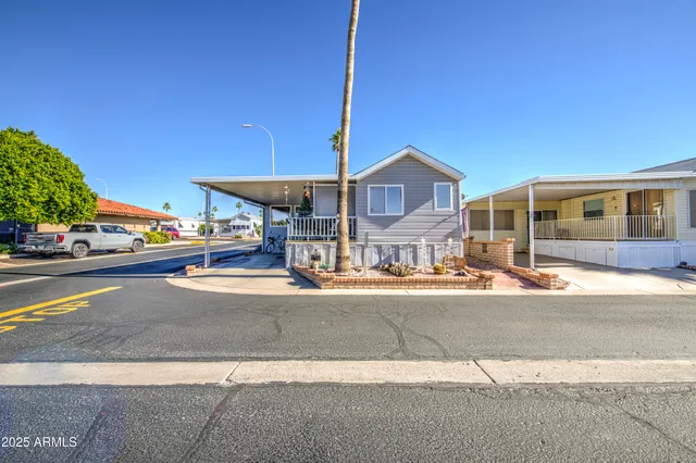 a view of a street with houses