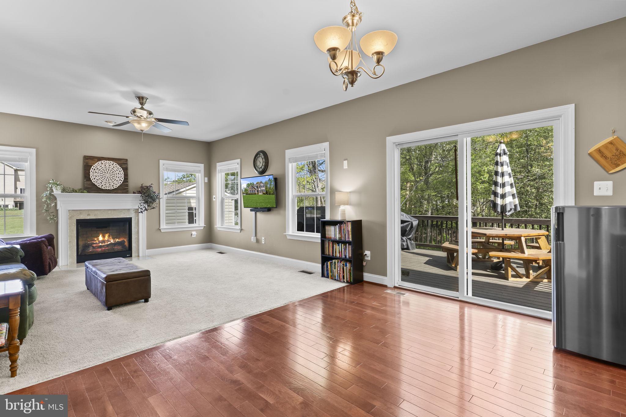 1905 Resting Ridge Lane Prince Frederick, MD 20678 - Photo 20 of 91 fireplace fire