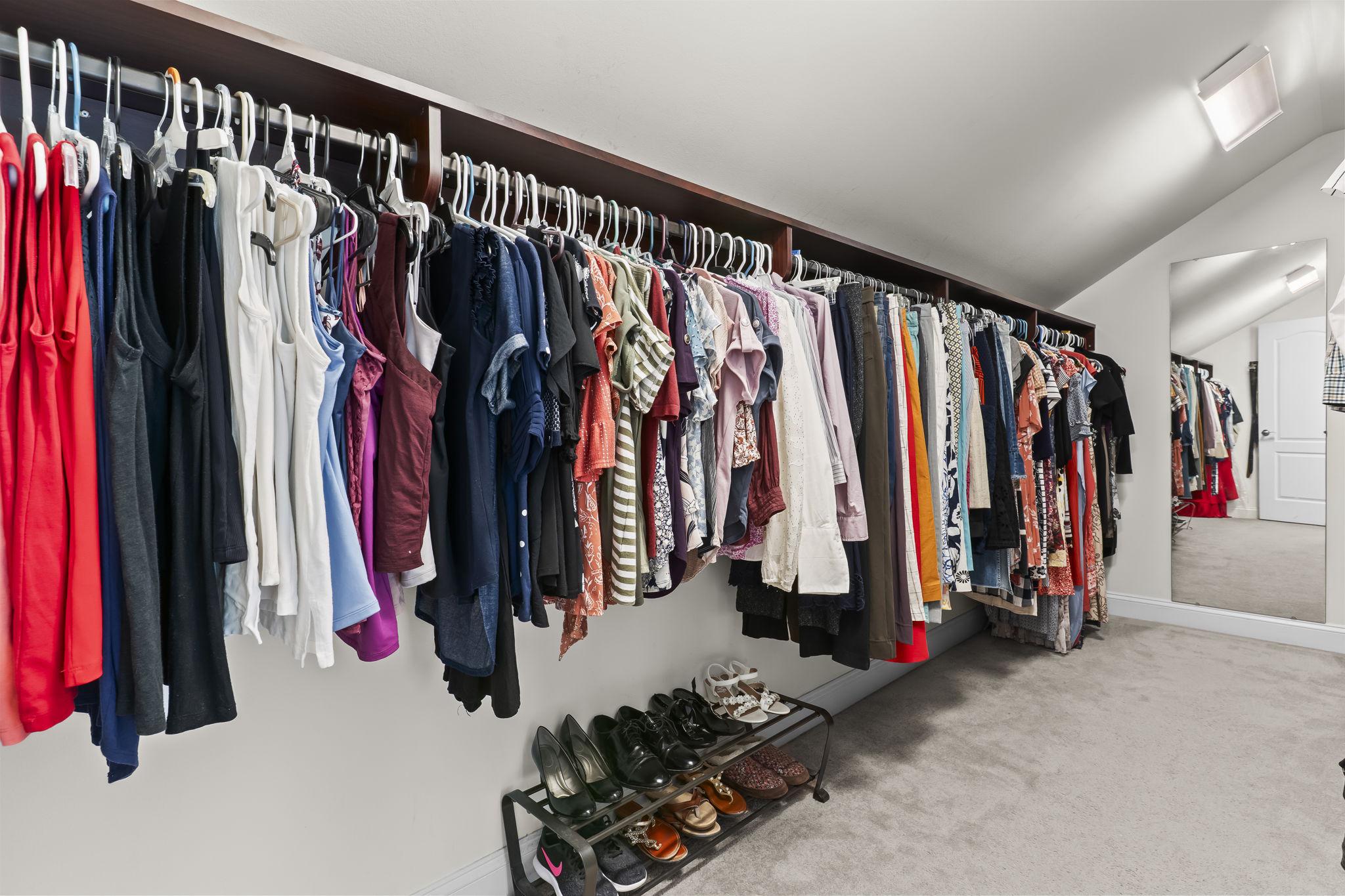 1905 Resting Ridge Lane Prince Frederick, MD 20678 - Photo 38 of 91 a view of walk in closet with clothes