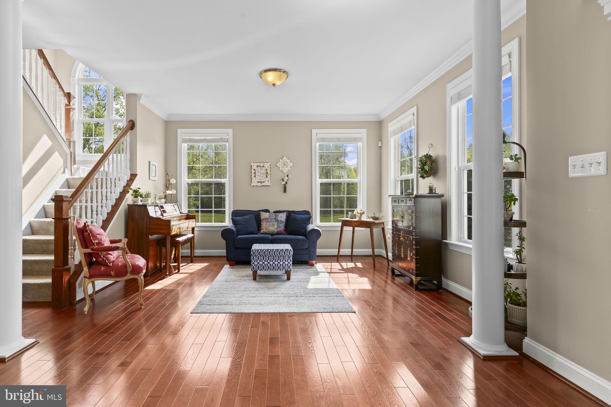1905 Resting Ridge Lane Prince Frederick, MD 20678 - Photo 5 of 91 a living room with furniture window and wooden floor