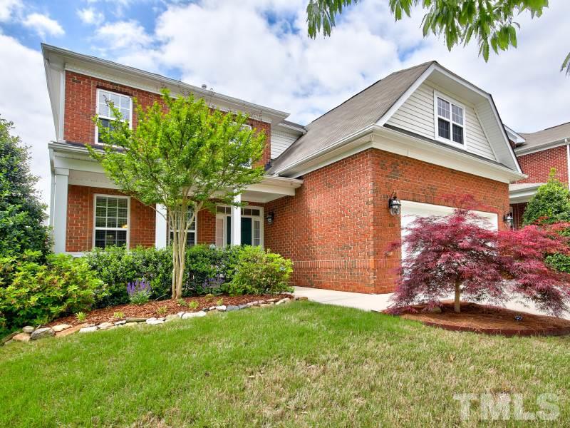 5304 Jade Forest Trail Raleigh, NC 27616 - Photo 2 of 22 a front view of house with yard and green space