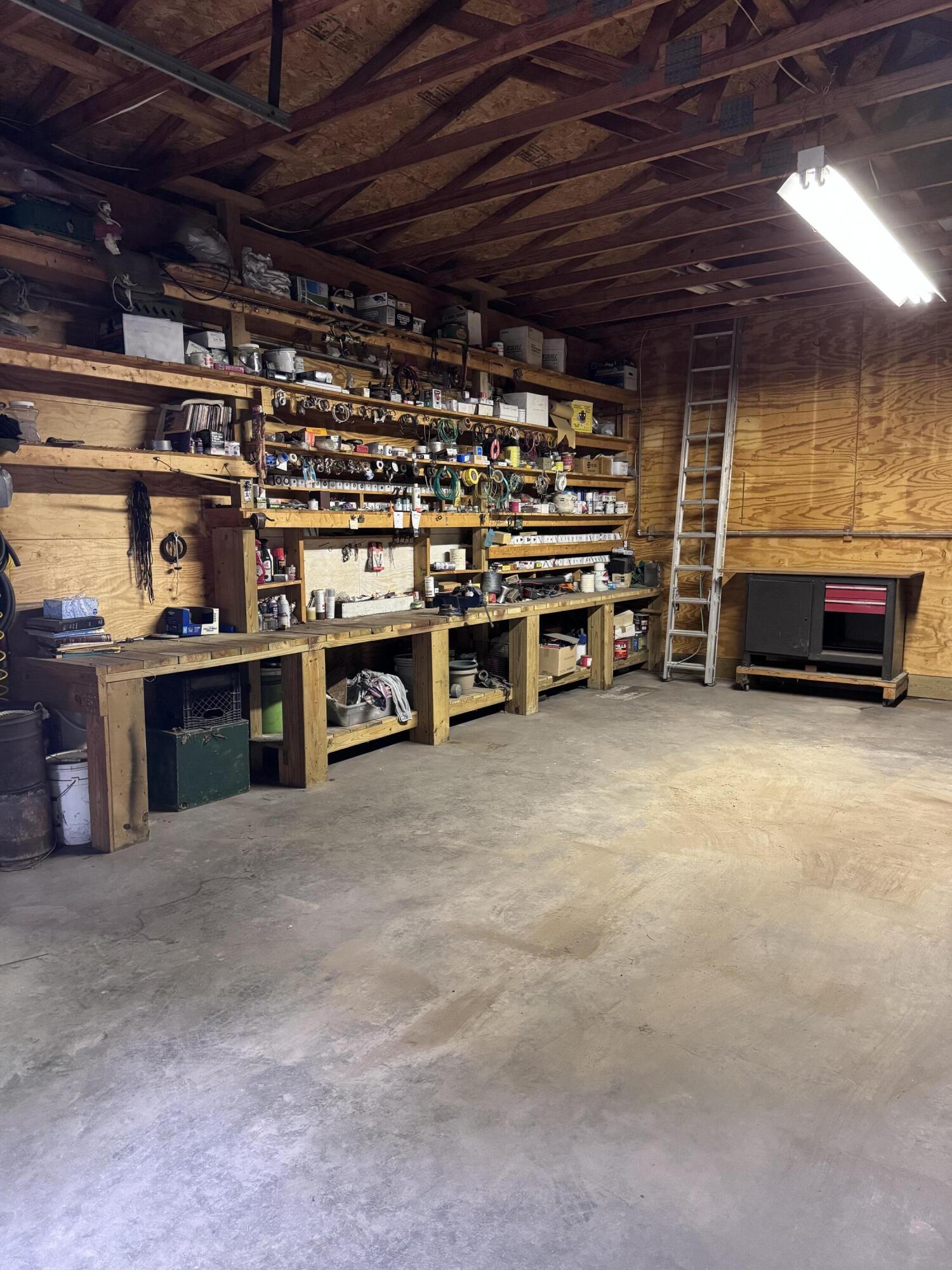 1140 West Freeman Road Free Soil, MI 49411 - Photo 35 of 40 Garage