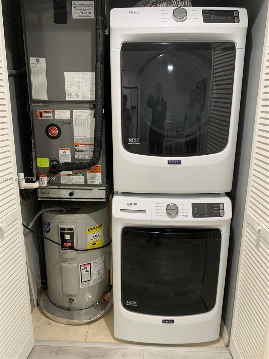 6142 Southeast Landing Way, Unit 6 Stuart, FL 34997 - Photo 15 of 51 HVAC/Hot Water Heater 3 years New