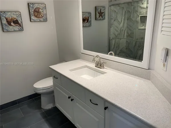 a view of a bathroom