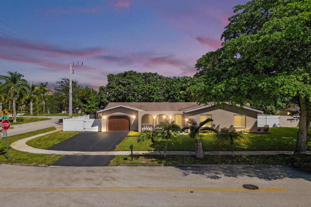6411 Southwest 6th Street Margate, FL 33068 - Photo 43 of 48 a view of a house with a swimming pool