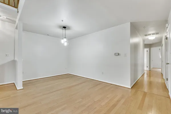 wooden floor in an empty room