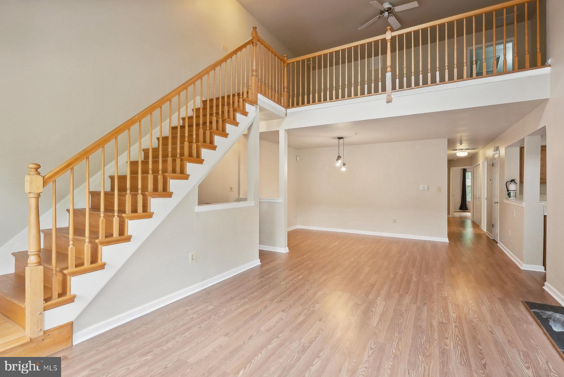 624 Brickhouse Road Princeton, NJ 08540 - Photo 4 of 35 a view of staircase with railing and white walls