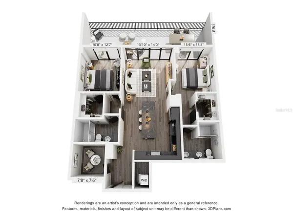 $3,642 | 221 Main Street North, Unit 1217, St. Petersburg, FL 33716