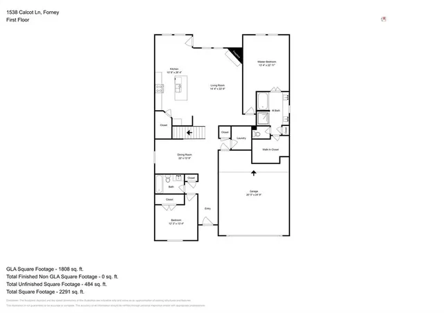 $2,895 | 1538 Calcot Lane, Forney, TX 75126
