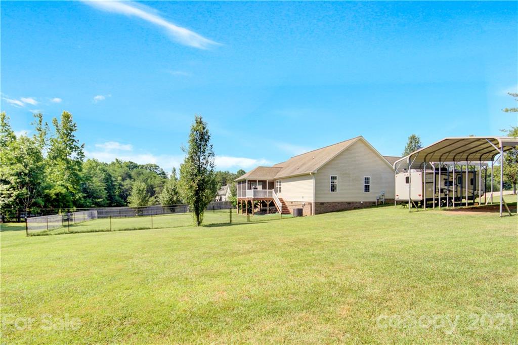 3520 Mack Ballard Road Maiden, NC 28650 - Photo 10 of 25 a view of a house with a big yard