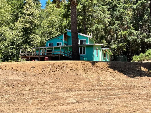 a view of road with trees