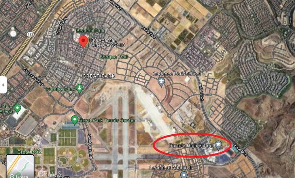 130 Acamar Irvine, CA 92618 - Photo 43 of 43 a picture of a tree in a center of the house