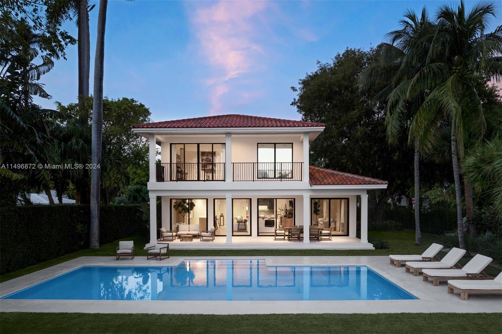 2770 Sunset Drive Miami Beach, FL 33140 - Photo 45 of 56 front view of a house with a yard