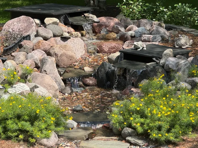 a view of a backyard of the house