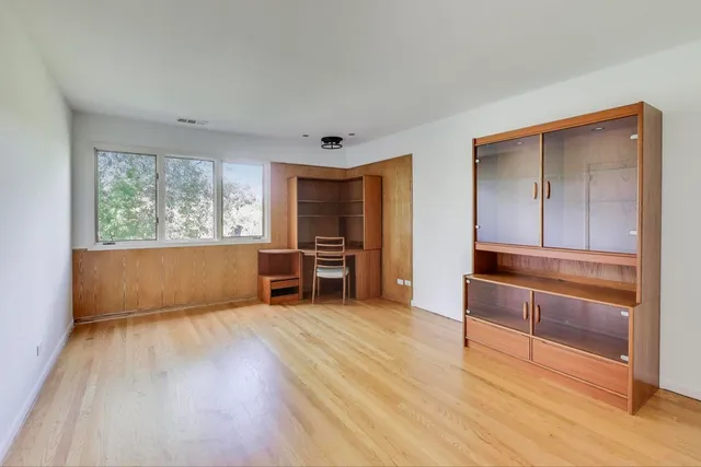 wooden floor in an empty room