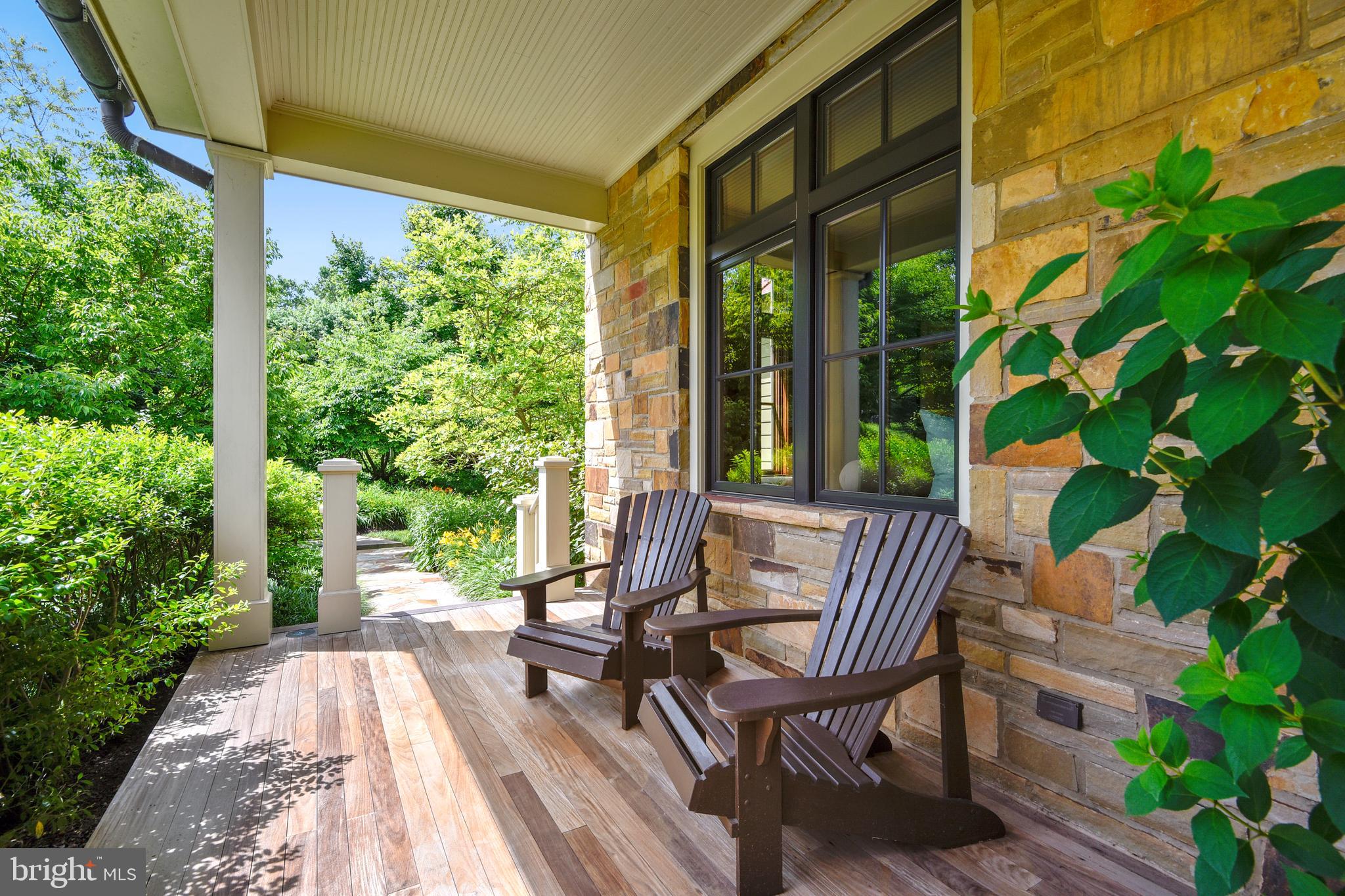 16026 Carroll Road Monkton, MD 21111 - Photo 4 of 85 Front Covered Porch with Ipe Wood Flooring
