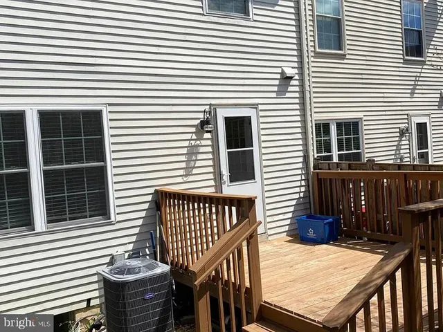 a view of a balcony and a window