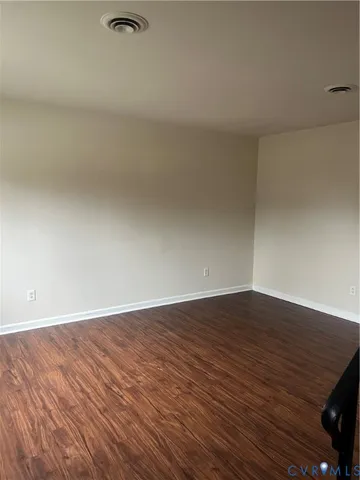 wooden floor in a room