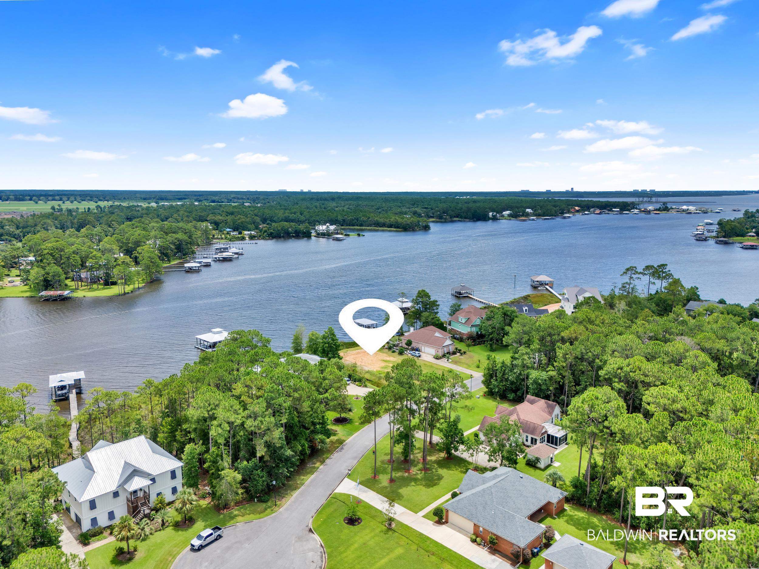 8963 Bay Point Drive Elberta, AL 36530 - Photo 23 of 25 Bird's eye view of a large body of water