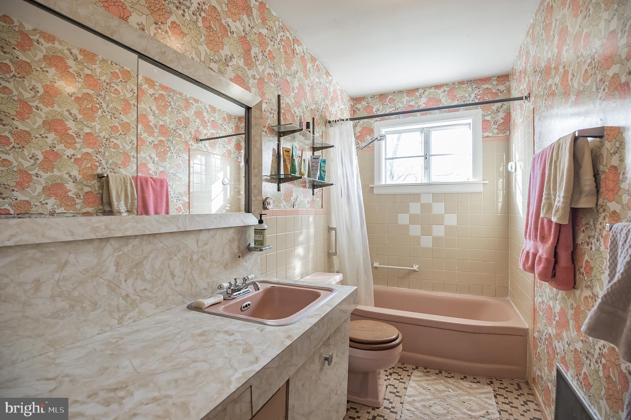910 Woodlane Road Mount Holly, NJ 08060 - Photo 21 of 27 a bathroom with a granite countertop sink toilet and shower