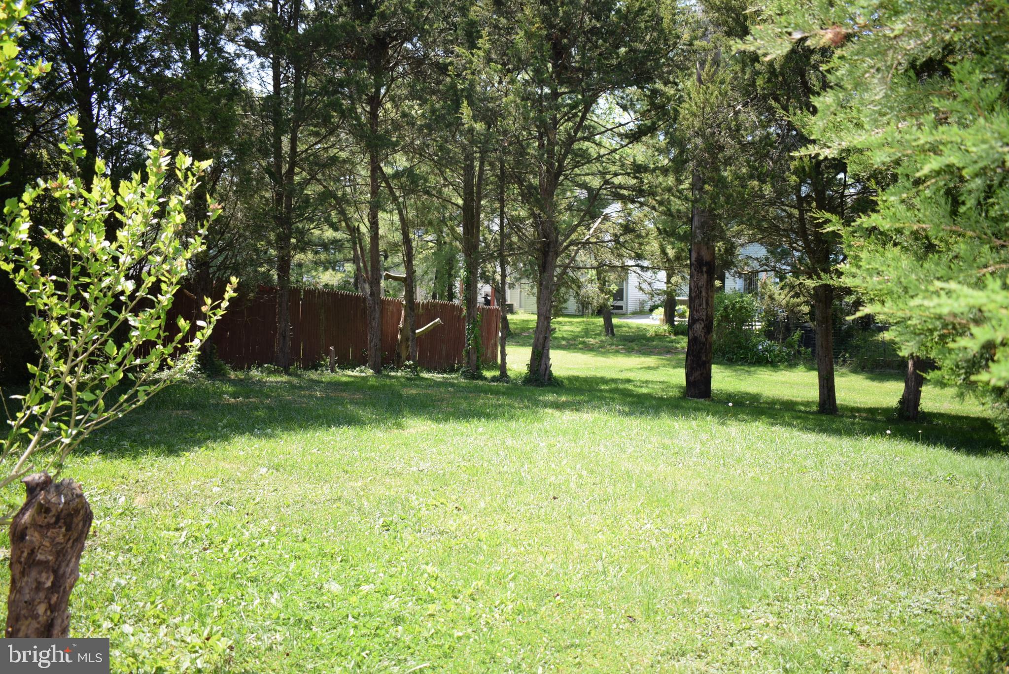69 Allison Road Hightstown, NJ 08520 - Photo 32 of 34 Backyard with trees, additional yard owned beyond