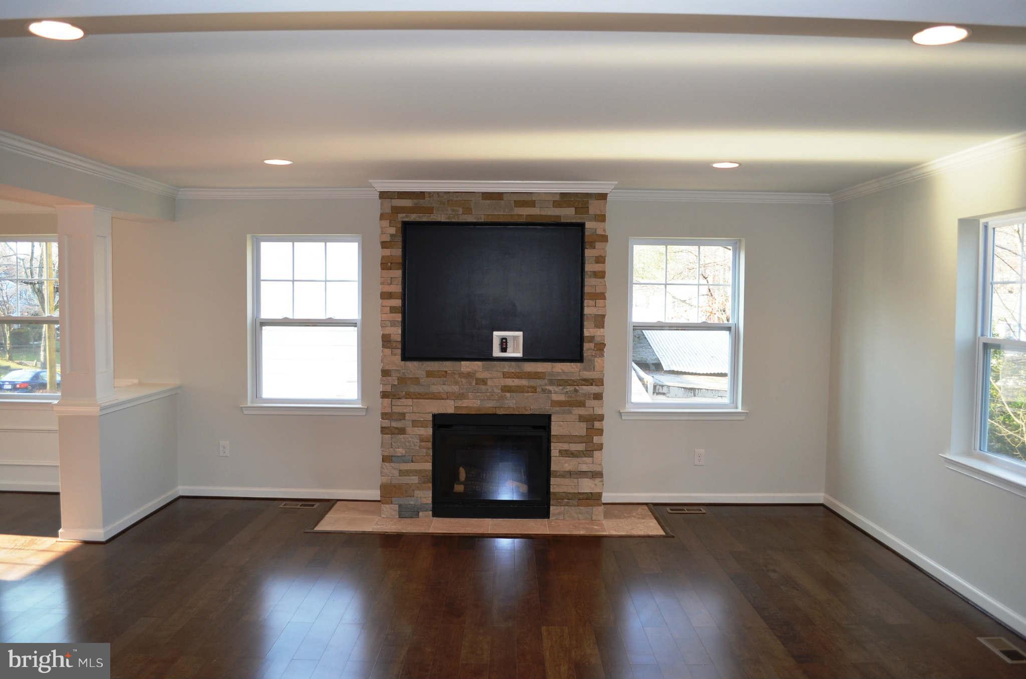 9931 Woodburn Road Silver Spring, MD 20901 - Photo 9 of 27 Family Room with Gas Fireplace