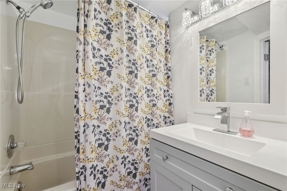 1503 Oakmount Road South Euclid, OH 44121 - Photo 40 of 50 Full bath featuring shower / bath combo and vanity